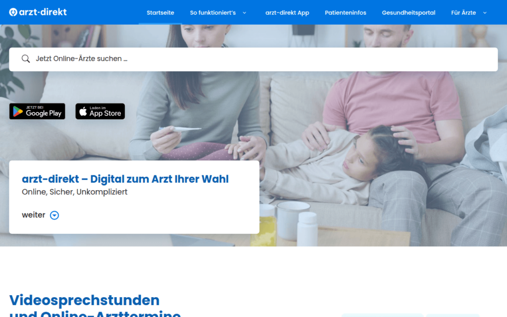arzt-direkt Screenshot