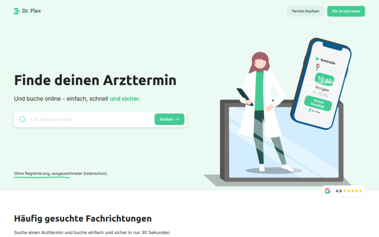 Dr. Flex GmbH | Dienstleister-Verzeichnis