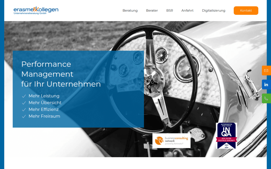 erasme&kollegen Screenshot