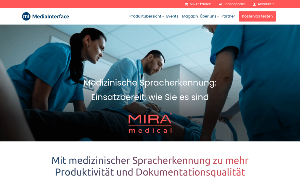Mira Medical Screenshot