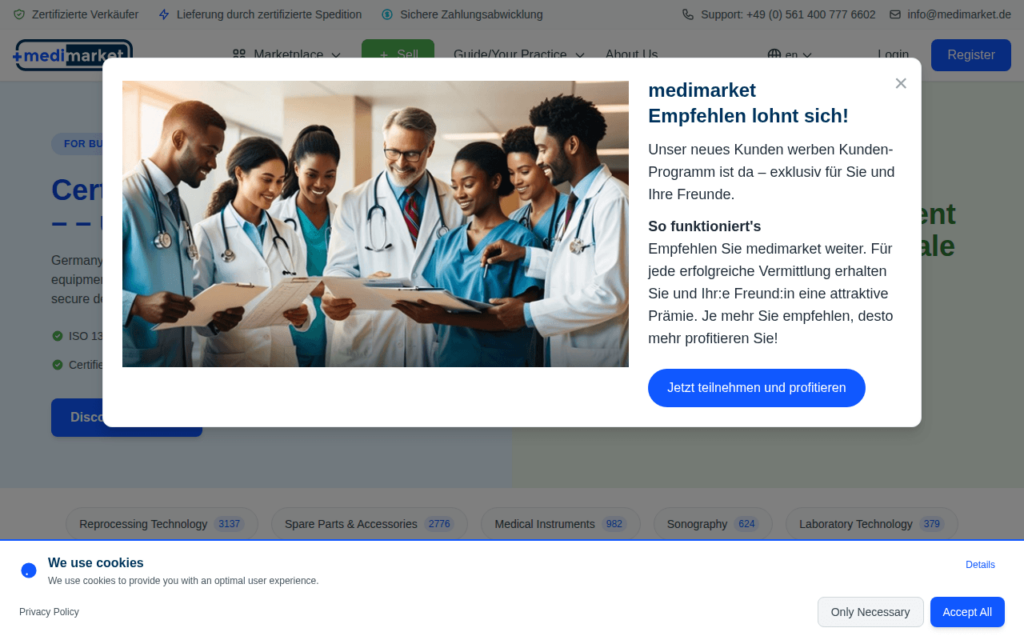 medimarket Screenshot