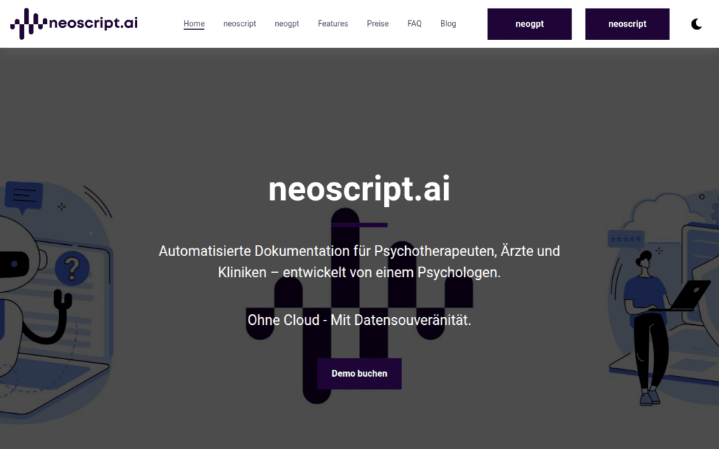 neoscript.ai Screenshot