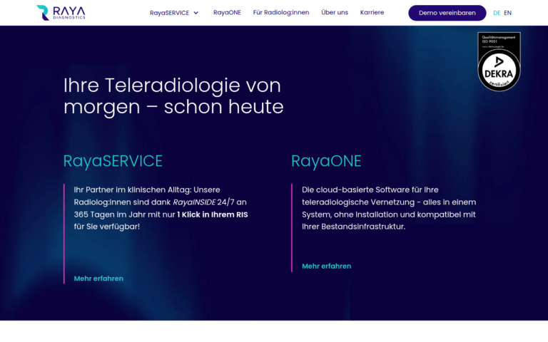 Raya Diagnostics GmbH | Dienstleister-Verzeichnis