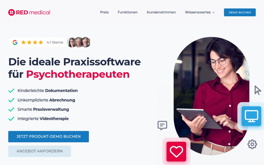 Red Medical Screenshot