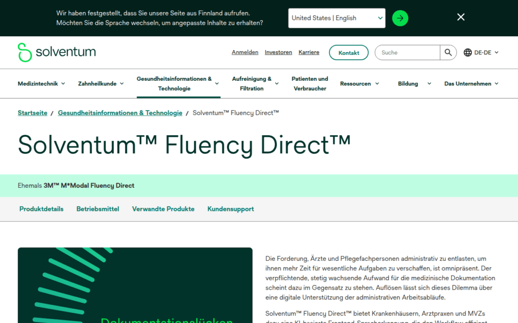 Solventum Screenshot