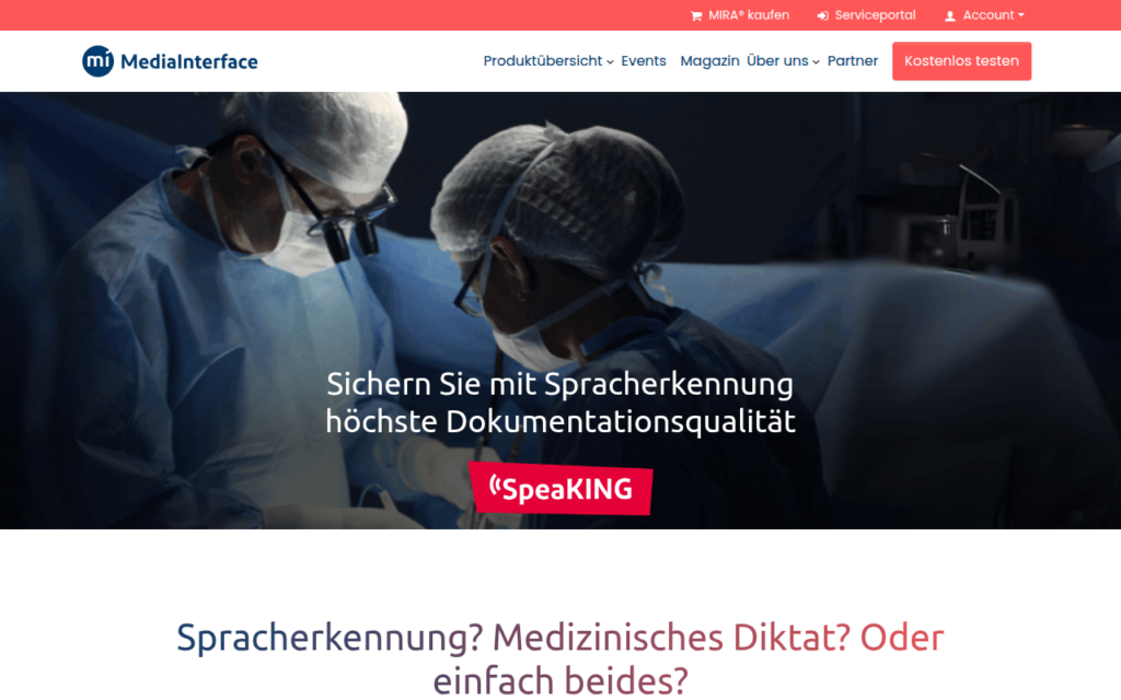 SpeaKING Screenshot